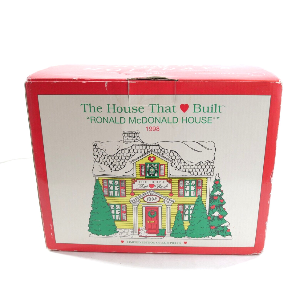 Dept 56 2210 The House That‎ Love Built "Ronald McDonald House" #1998